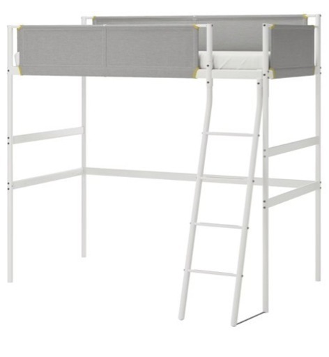 IKEA ロフトベッド　ホワイト