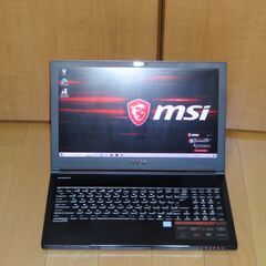 【手渡のみ】MSI社製ラップトップPC GS63 Stealth