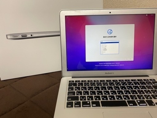 Mac book air 2015 13inch メモリ8G ストレージ256G