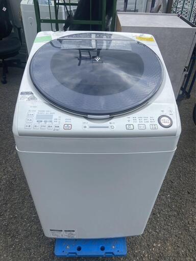 Sharp 洗濯乾燥機 ES-TX840-S 2015年製 8Kg