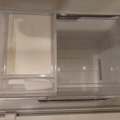 美品] 三菱 335L 3ドア冷蔵庫 MR-C34Z-W1 2016年製