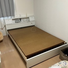 セミダブルベッド決まりました