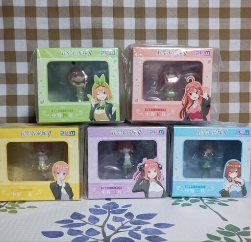 PLUM ミニフィギュア 五等分の花嫁∫∫ 5種セット
