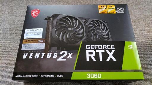 PCパーツ MSI RTX3060 VENTUS 2X 12G OC