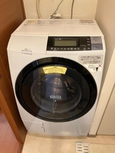 【売約済み】　水戸市　引き取り限定　ドラム式洗濯乾燥機