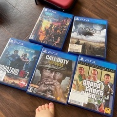 PS4 ゲームソフト５本セット
