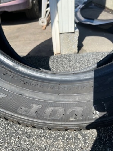 ほぼ新品　GRANDTREK AT23 265/55R19　ダンロップ　プラド 新車装着タイヤ