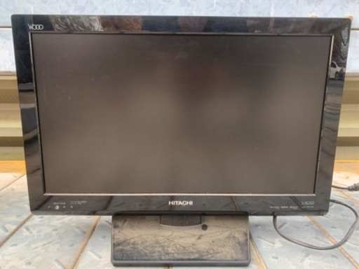 ［中古品］日立製22V型液晶テレビ