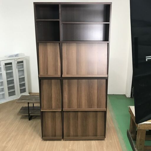 ☆【新品】大型フラップ書棚セット☆【アウトレット】