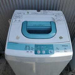  HITACHI洗濯機 5kg 風乾燥付き