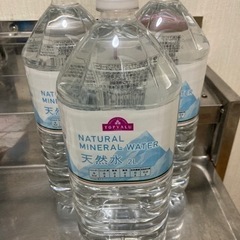 【成約済】水2L×3本