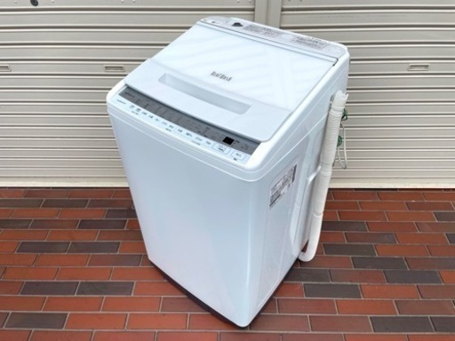 日立 洗濯機 BW-V70F-W 2021年式-