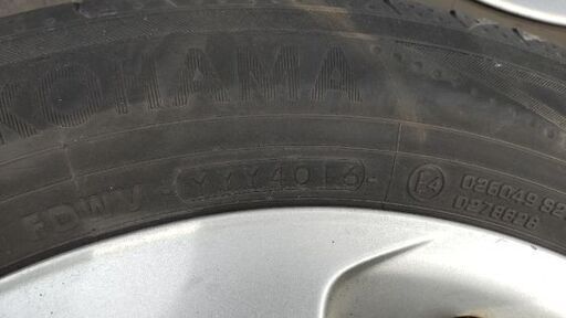 タイヤ、ホイール 日産 ラフェスタ セレナ 16インチ 195/60R16 アルミ 