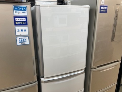 【6ヵ月保証付き！】三菱の3ドア冷蔵庫のご紹介！