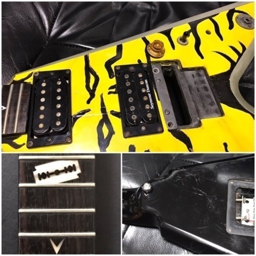 DEANダイムRAZORBACKフライングVセットネックギター現状 パンテラ ジョージリンチ DEANダイムRAZORBACKフライングVセットネックギター現状 パンテラ