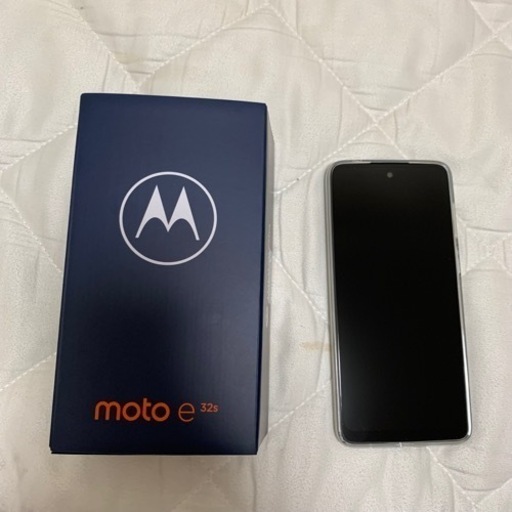 【新品未使用品、simフリー スマホ】 moto e32s 6.5インチ メモリー4GB ストレージ64GB スレートグレイ PAU10000JP