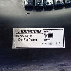 ブリヂストン　スタッドレスタイヤ　2021年製ブリザック　ホイール　BALMINUM　四本 15インチ 