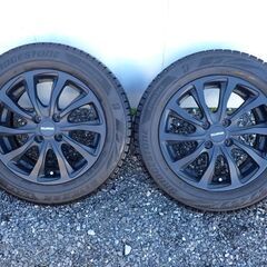 ブリヂストン　スタッドレスタイヤ　2021年製ブリザック　ホイール　BALMINUM　四本 15インチ 