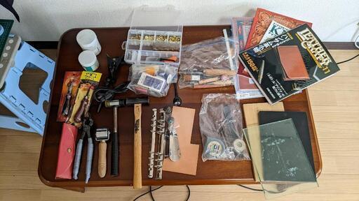 レザークラフト　完全セット