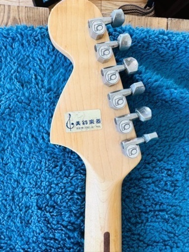 フェルナンデス FERNANDES 石ロゴ ストラトキャスター ブラッキー