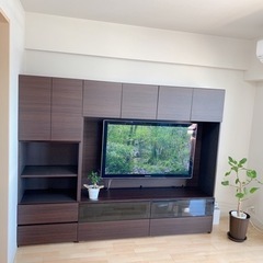 島忠の高級ハイタイプのテレビ台です【価格交渉応じます】