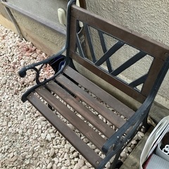 屋外用の椅子(4月で打ち切り)