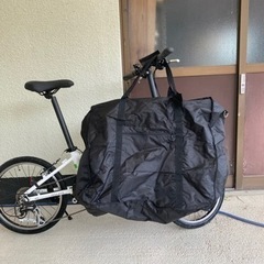 決まりました】20インチ 折りたたみ自転車 8段変速 2回使用 屋内保管