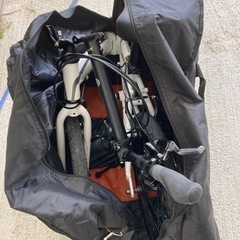 決まりました】20インチ 折りたたみ自転車 8段変速 2回使用 屋内保管