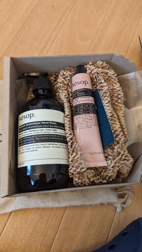 【掲載終了予定】Aesop ハンドクリーム　ハンドウォッシュ　セット　未使用　箱入り