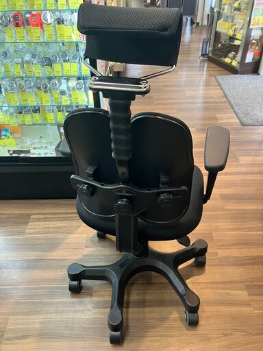 DUOREST デュオレスト オフィスチェア ブラック 可動肘 メッシュ地