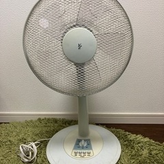 扇風機、稼働します