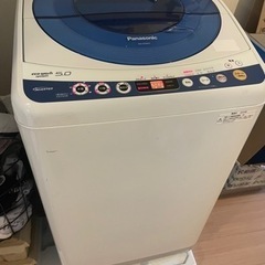 無料 Panasonic 洗濯機
