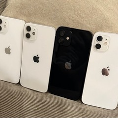 iPhone12 64GB 白3台黒1台　4台セット　充電ケーブル2本付き
