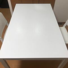 【IKEA】ダイニングテーブル＆チェア　MELLTORP メルト...