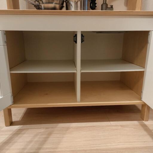 IKEAおままごとキッチンセット、お鍋、しまじろうレジ、ドーナツセット 