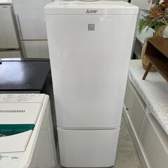 配送設置込み! ①三菱168Lボトムタイプ冷蔵庫2017年製 分解