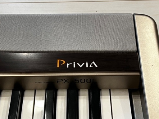 カシオ電子ピアノ Privia PX-500L - 電子楽器