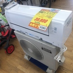K085☆三菱重工製☆2021年製冷暖房兼用エアコン6畳用☆