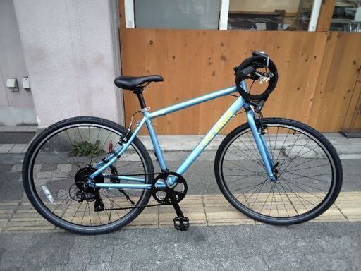 FlNE BIKES[ファインバイク]700c クロスバイク アルミ/7speed/ブルー