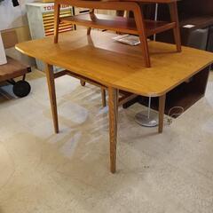 ウニコ unico 北欧スタイル クルトバタフライダイニングテーブル 無垢材 突板 オーク材