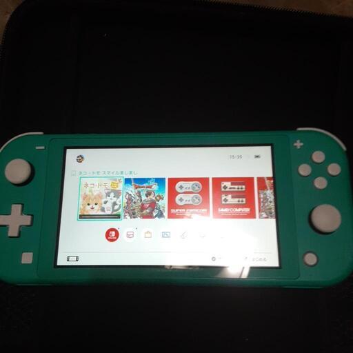 任天堂スイッチライトターコイズブルー