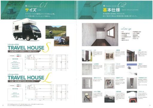 旅する家”『トラベルハウス』 岐阜の 軽トラ キャンピングカー
