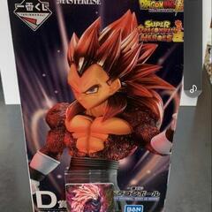 ドラゴンボール一番くじD賞　ベジータゼノ　カードつき