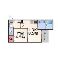 ✅家賃まで負担✅初期費用無料🎉瓢箪山駅7分🎉新築角部屋最上階1LDKの画像