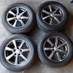21年製夏ﾀｲﾔ215/60R16ｱﾙﾐﾎｱｰﾙ5穴114.3ﾋﾟｯﾁｾｯﾄ　ﾏｰｸX