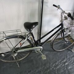 C608　限定特価　整備済み★ブリヂストン　シングルスター　ブラック★ 中古自転車 【27インチ 】