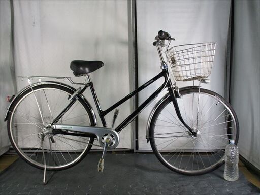 C609　限定特価　整備済み★ブリヂストン　Balcony　ブラック★ 中古自転車 【27インチ 】