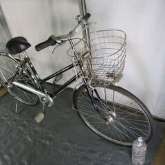 C609　限定特価　整備済み★ブリヂストン　Balcony　ブラック★ 中古自転車 【27インチ 】