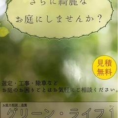 お庭などの植木の移動　植栽や抜根など