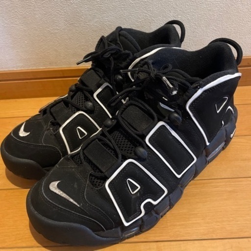 Nike air more uptempo モアテン　ブラック/ホワイト